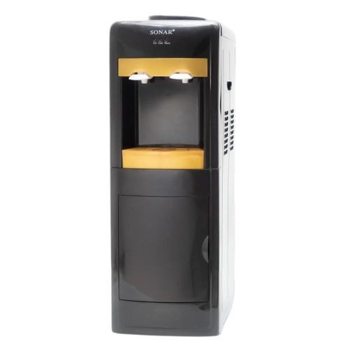 Sonar SR-B5C Hot & Cold Standing Water Dispenser - Black/Golden (1YR WRTY)