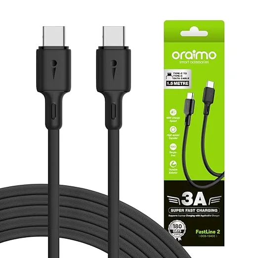 Oraimo Type C to Type C Cable
